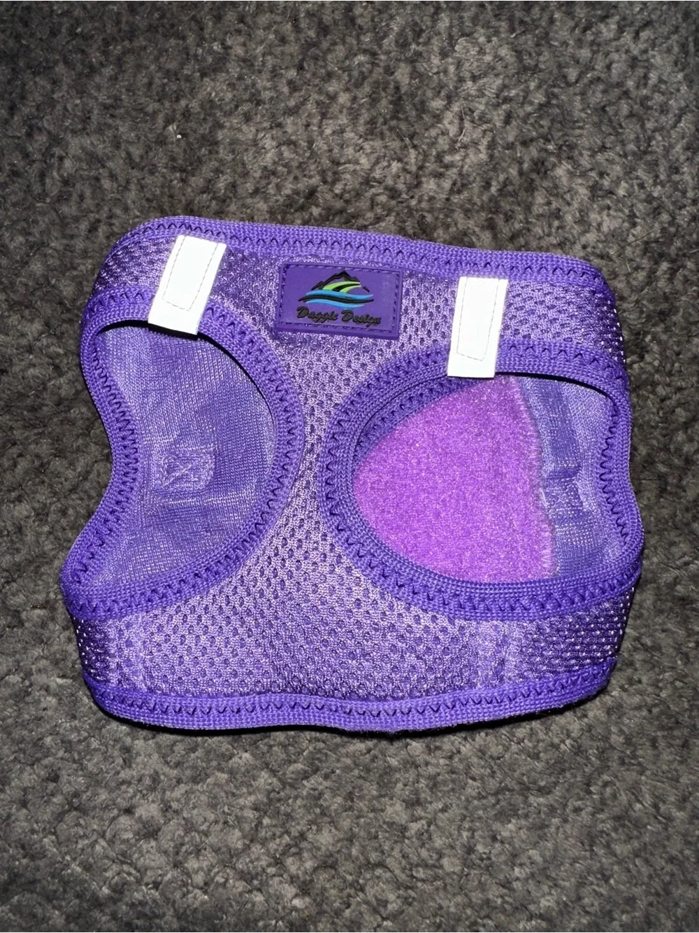 Doggie Design Purple Vest/Harness Size XXS
